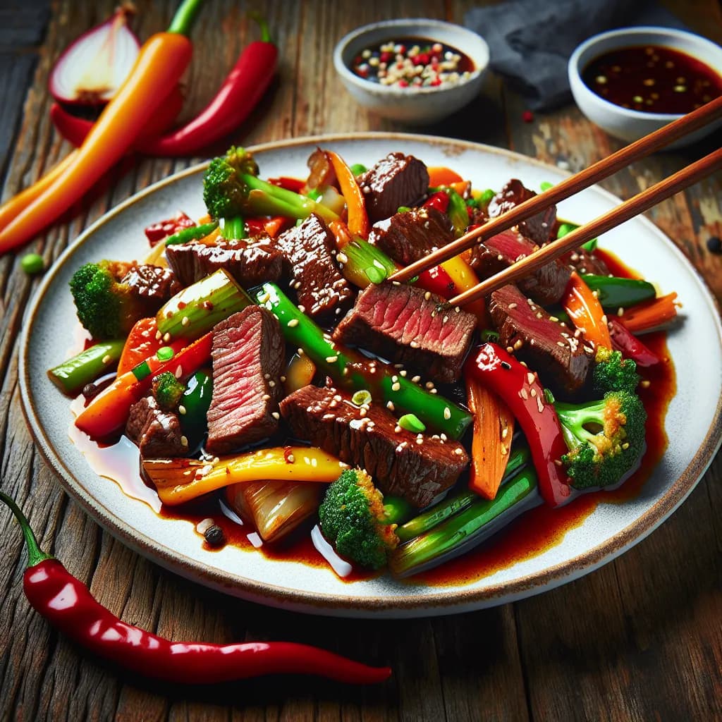 Spicy Beef Stir-Fry