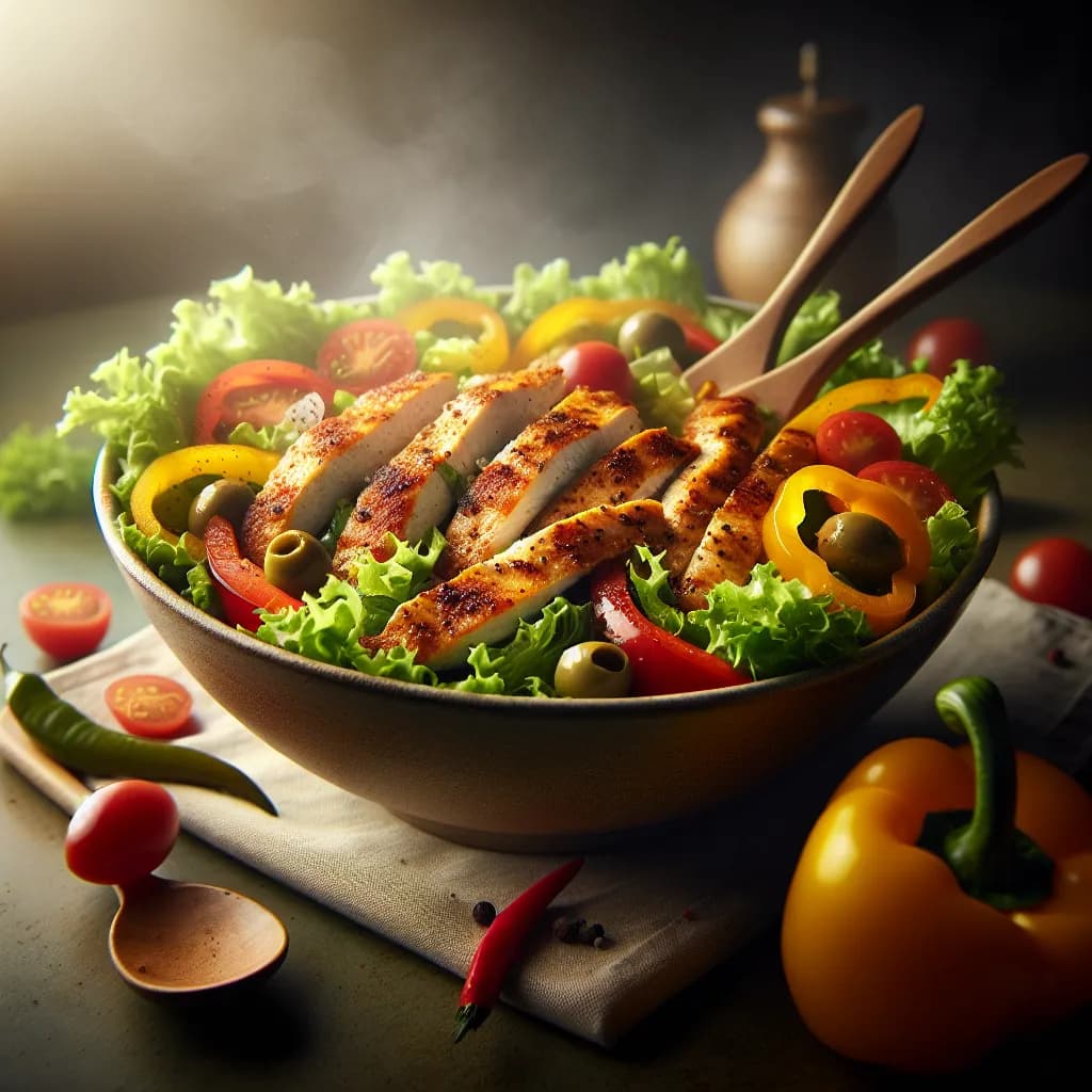 Spicy Cajun Chicken Salad