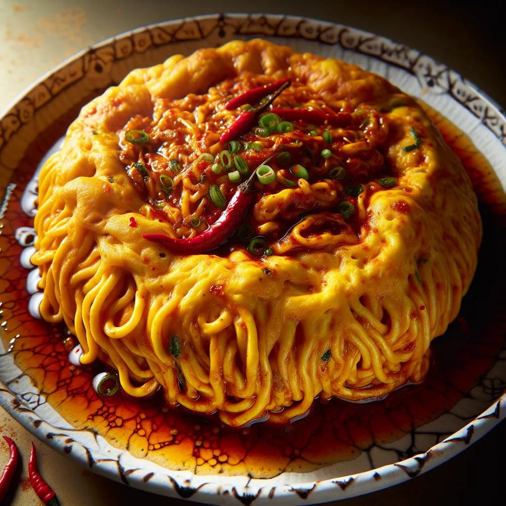 Spicy Chami Omelette