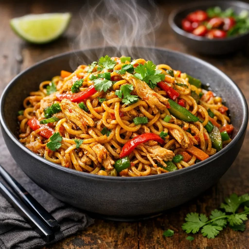 Spicy Chatt Patta Knorr Noodle Stir Fry