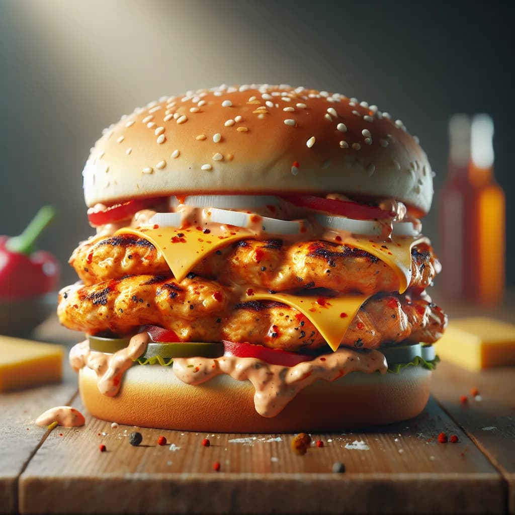 Spicy Chicken Burger