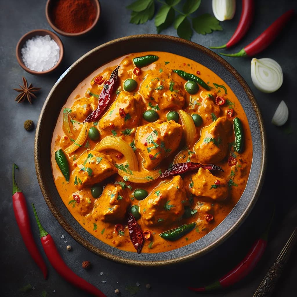 Spicy Chicken Korma