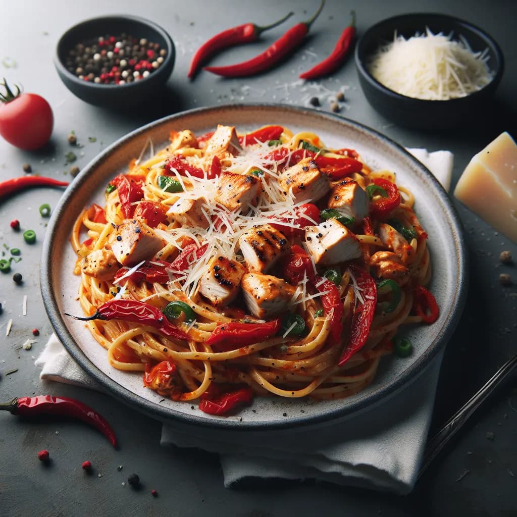 Spicy Chicken Pasta