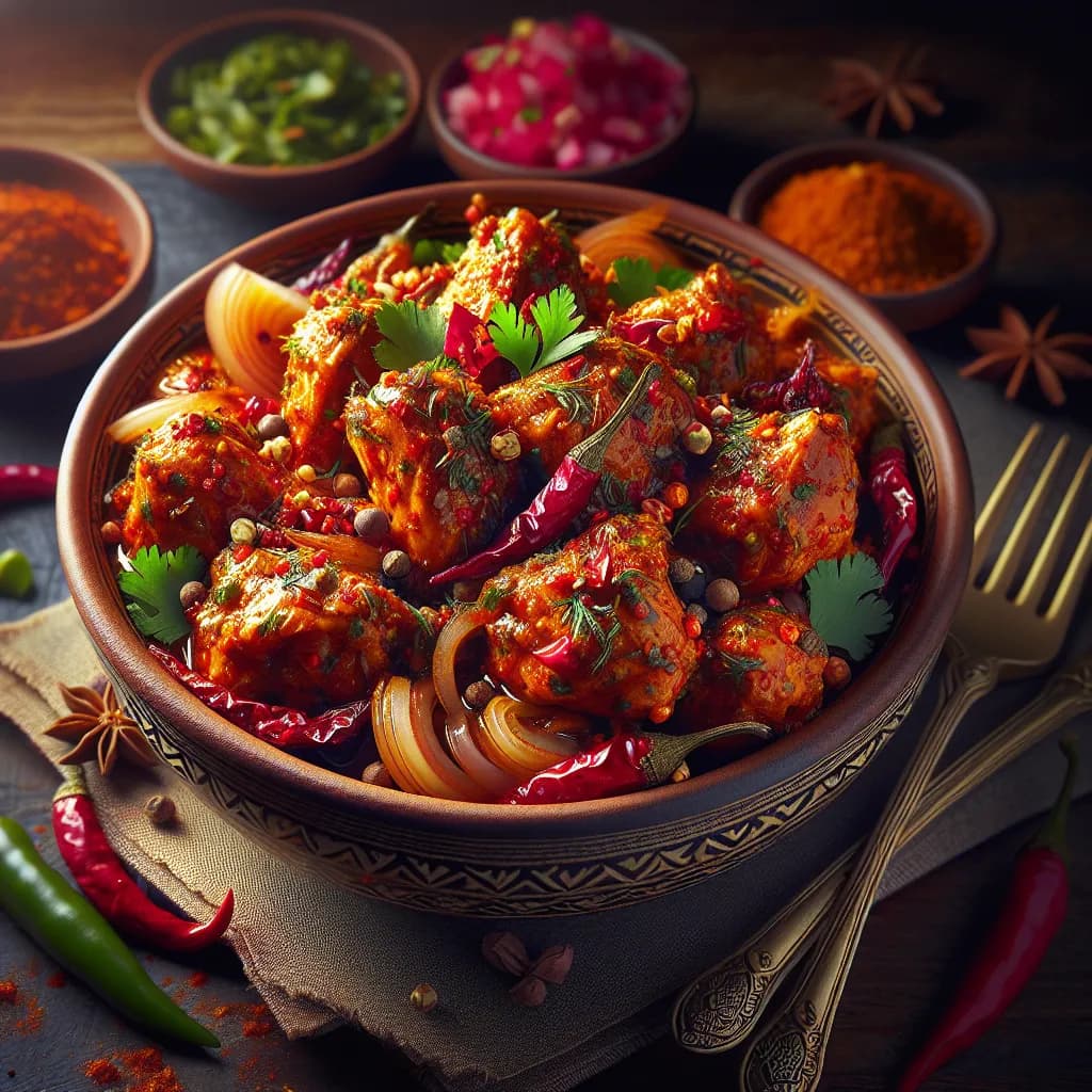 Spicy Chicken Pickle