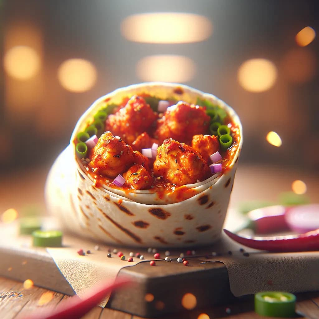 Spicy Chicken Popster Wrap