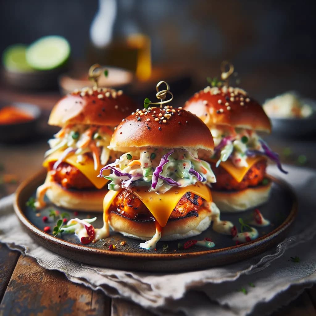 Spicy Chicken Sliders