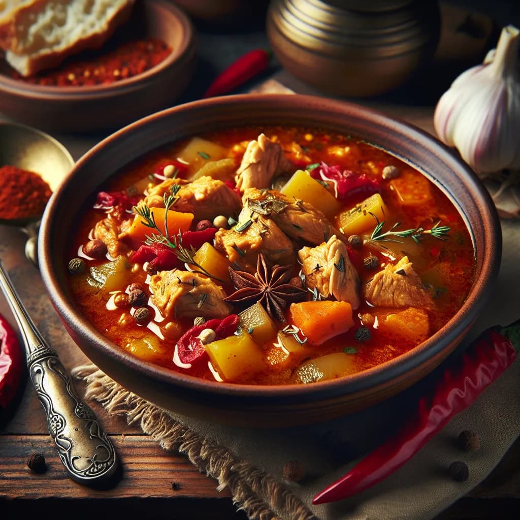 Spicy Chicken Stew