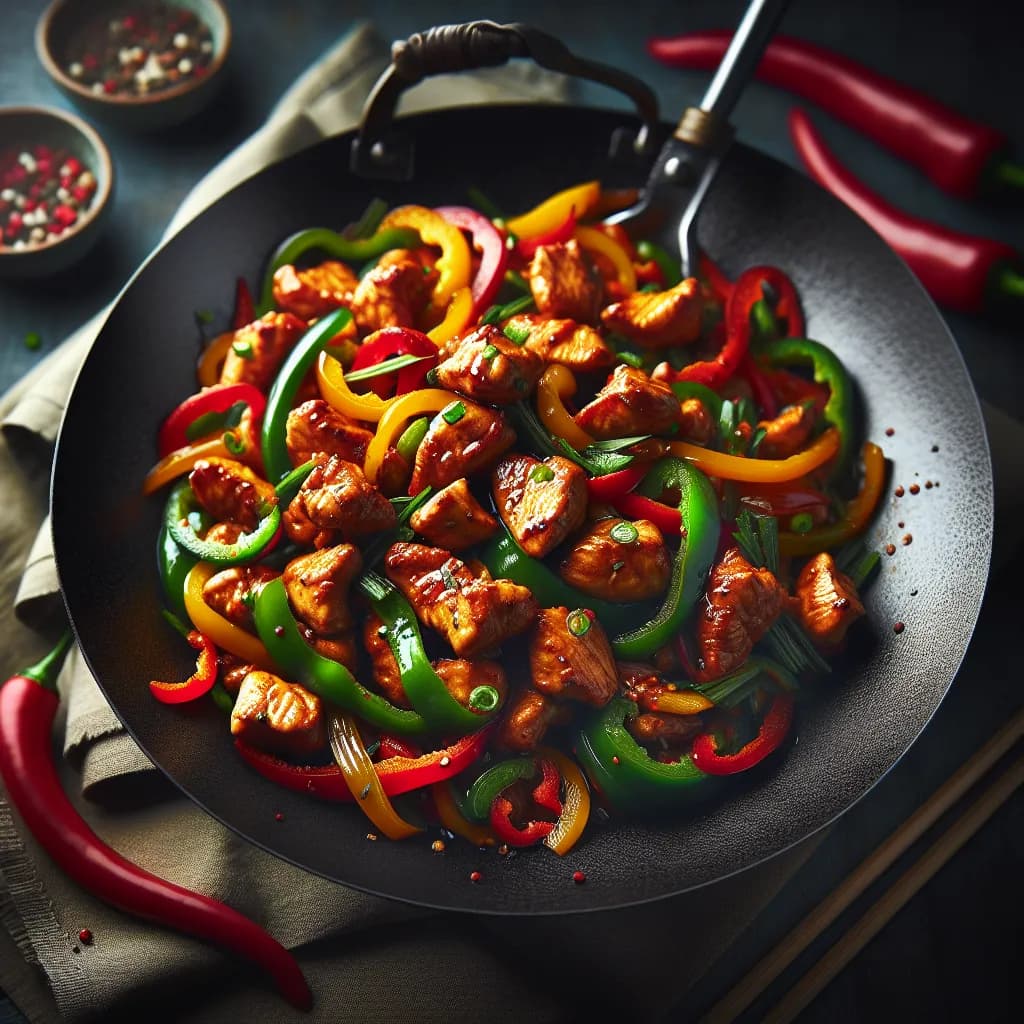 Spicy Chicken Stir Fry