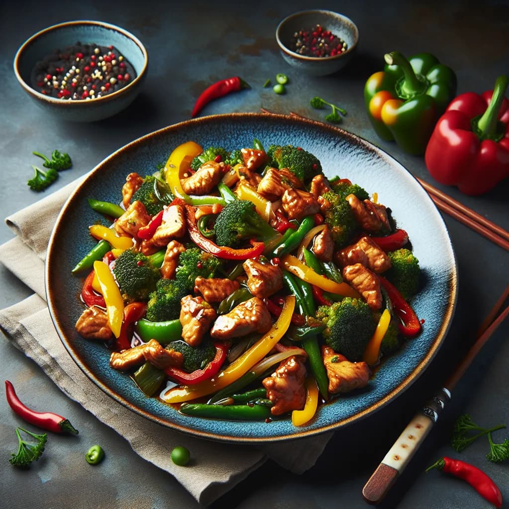 Spicy Chicken Stir Fry