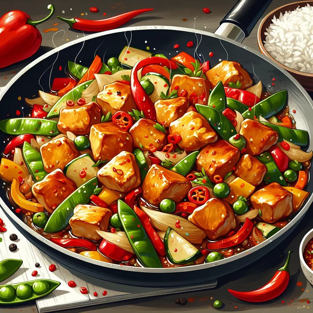 Spicy Chicken Stir-Fry
