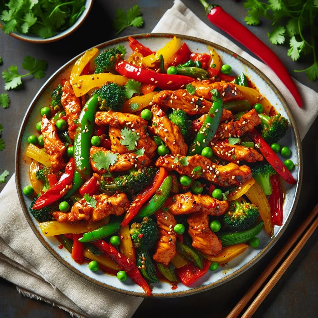 Spicy Chicken Stir-Fry
