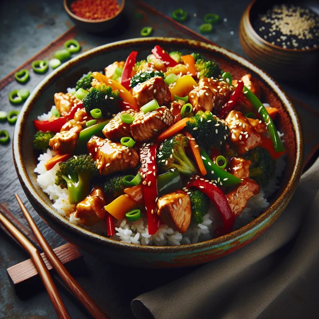 Spicy Chicken Stir-Fry