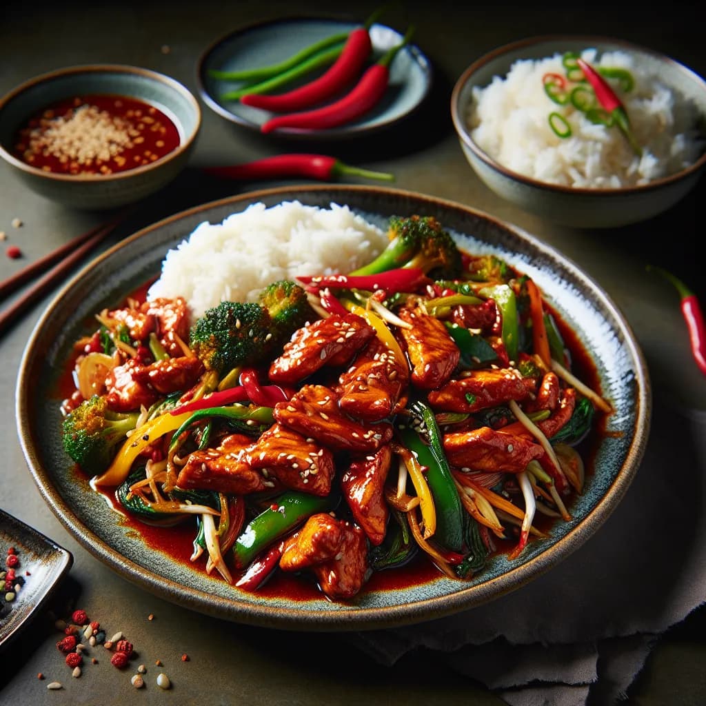 Spicy Chicken Stir-Fry