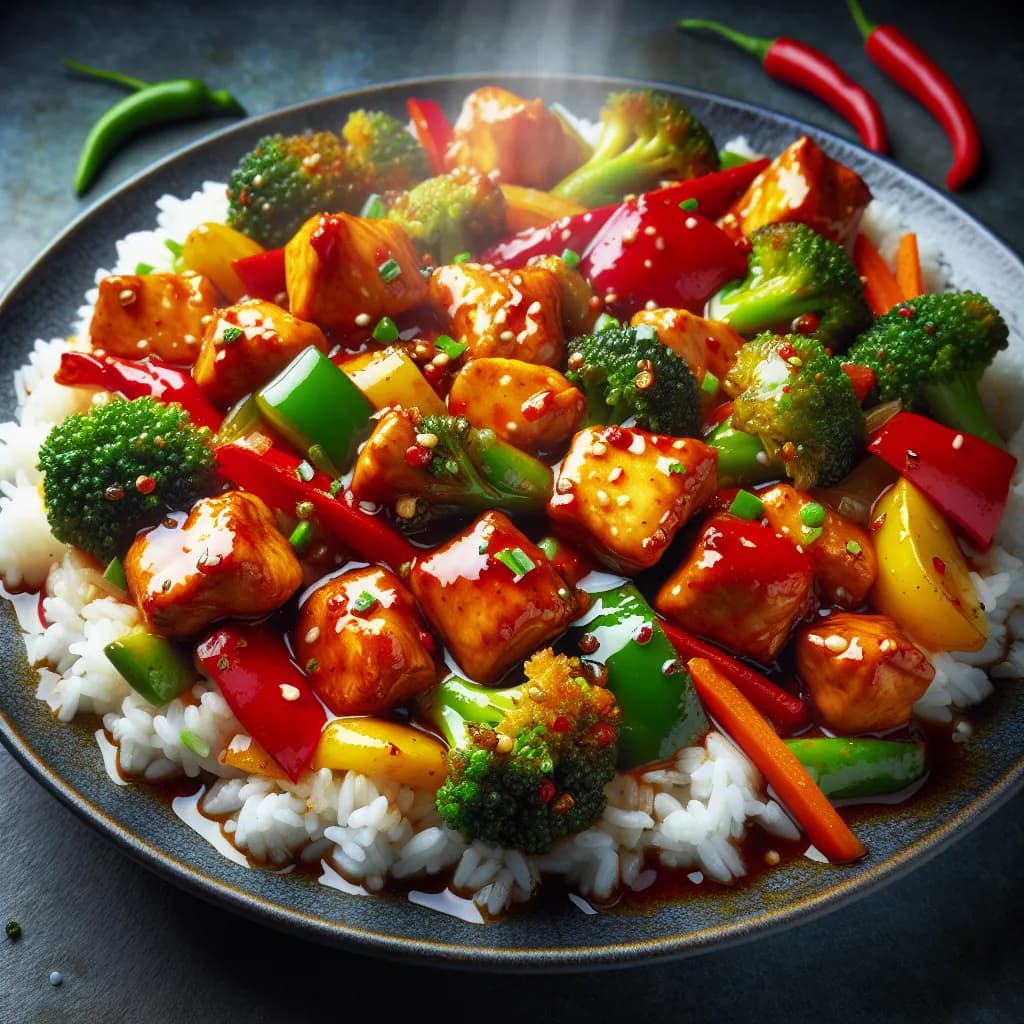Spicy Chicken Stir-Fry