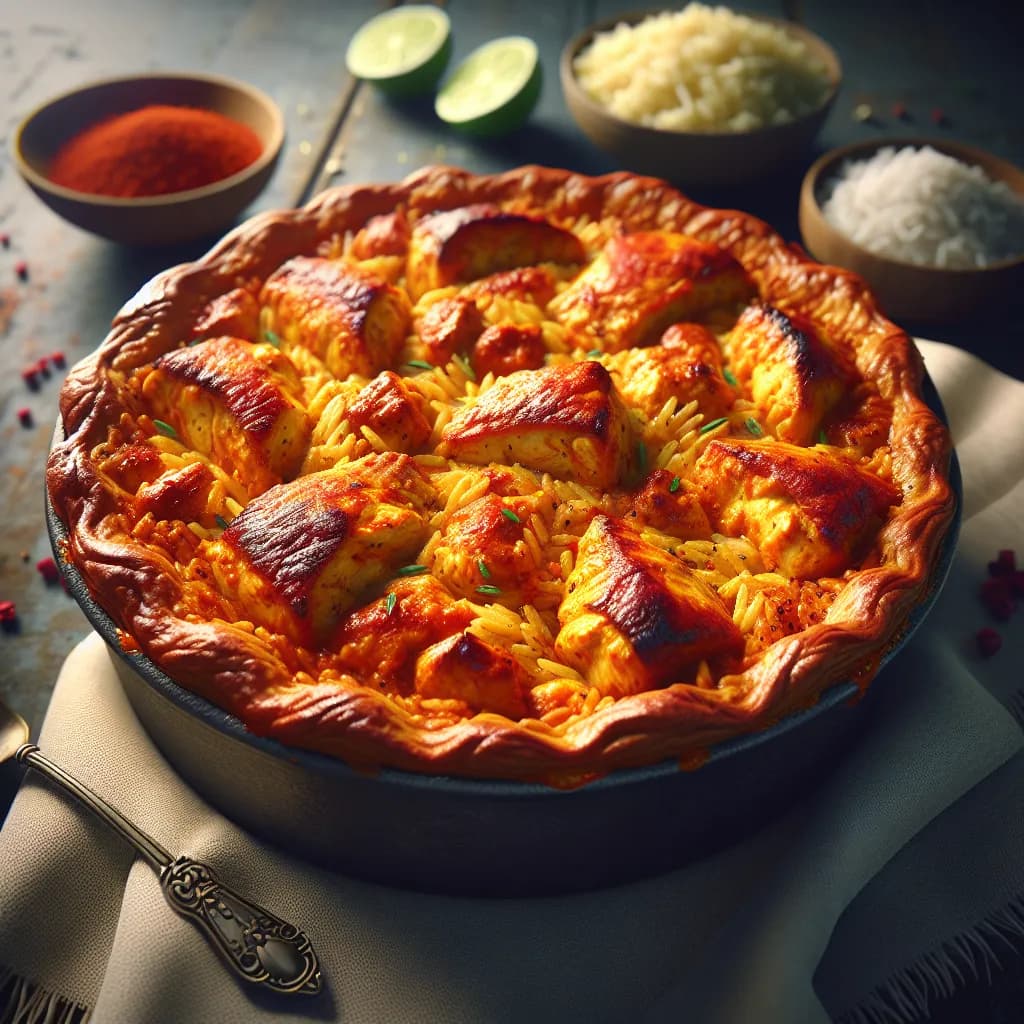 Spicy Chicken and Rice Casserole