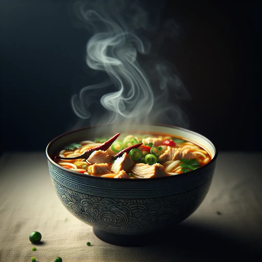 Spicy Chicken and Vegetable Soup