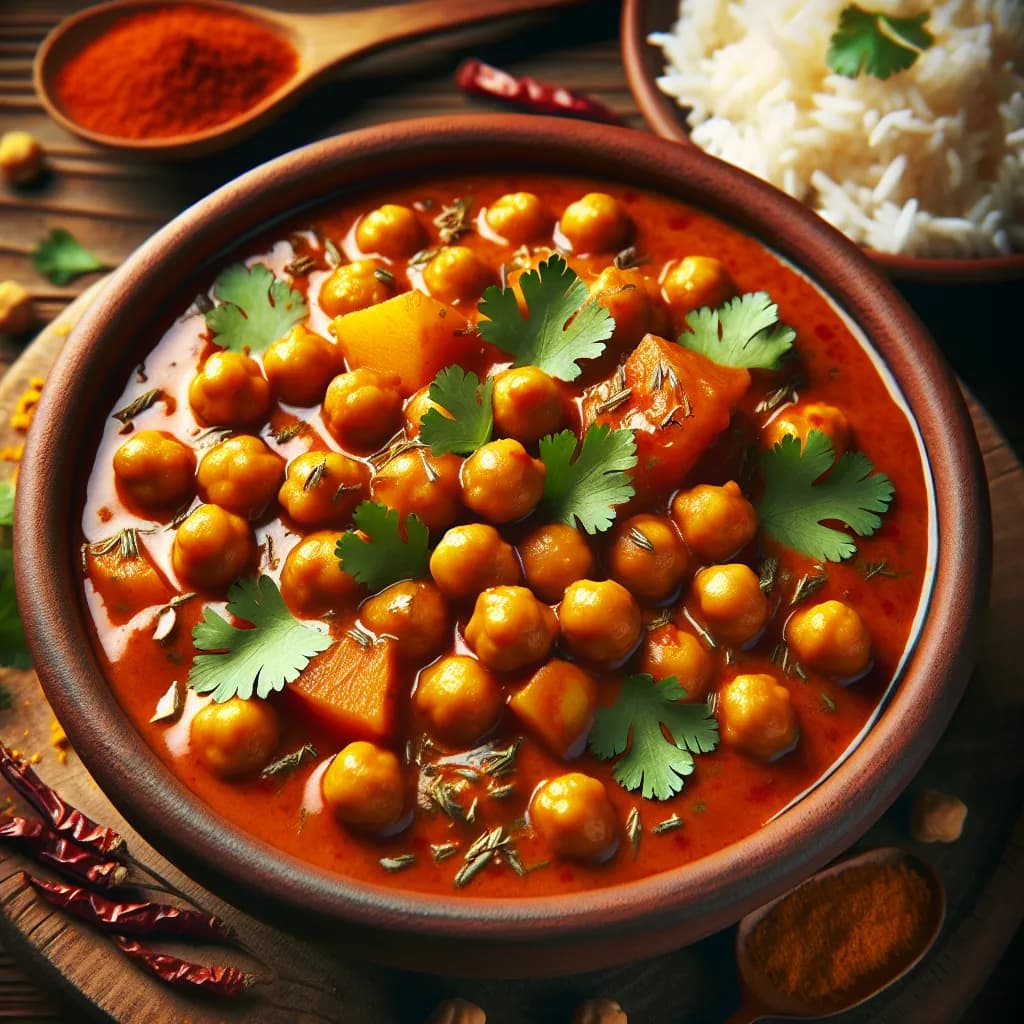 Spicy Chickpea Curry