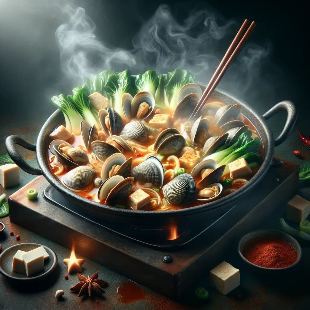 Spicy Clam Hot Pot