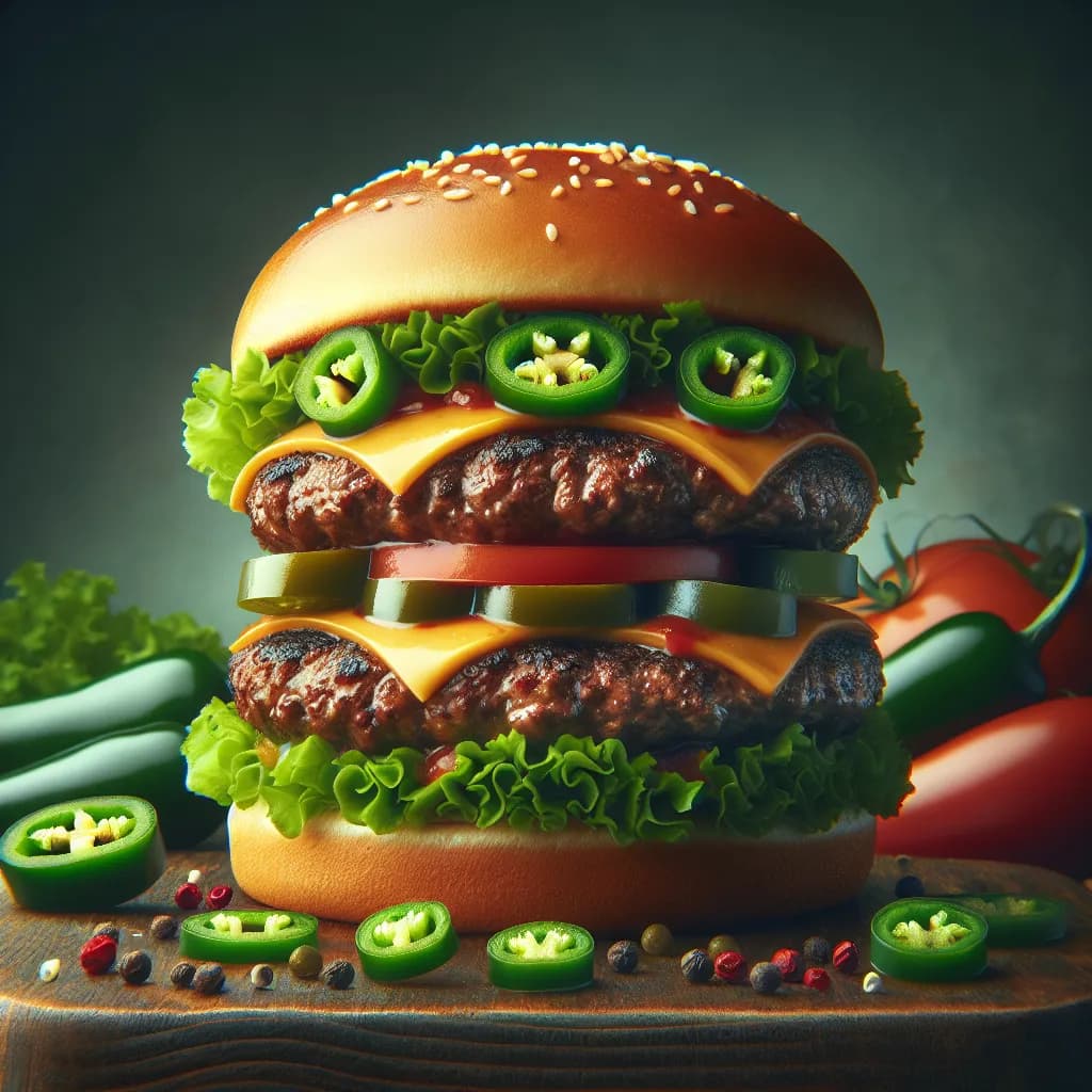 Spicy Double Beef Burger