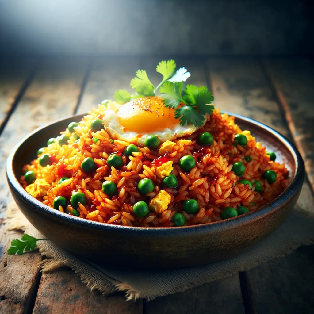 Spicy Egg Fried Rice