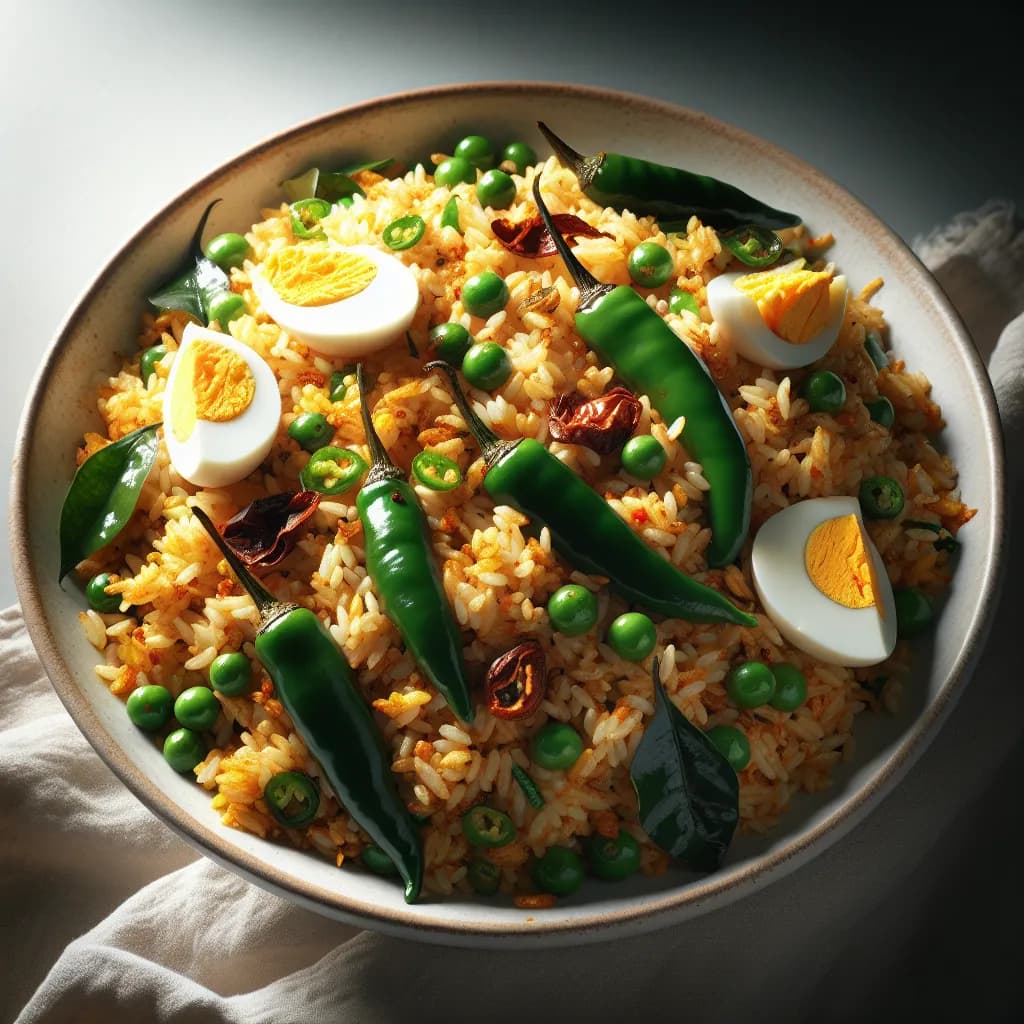 Spicy Egg Fried Rice