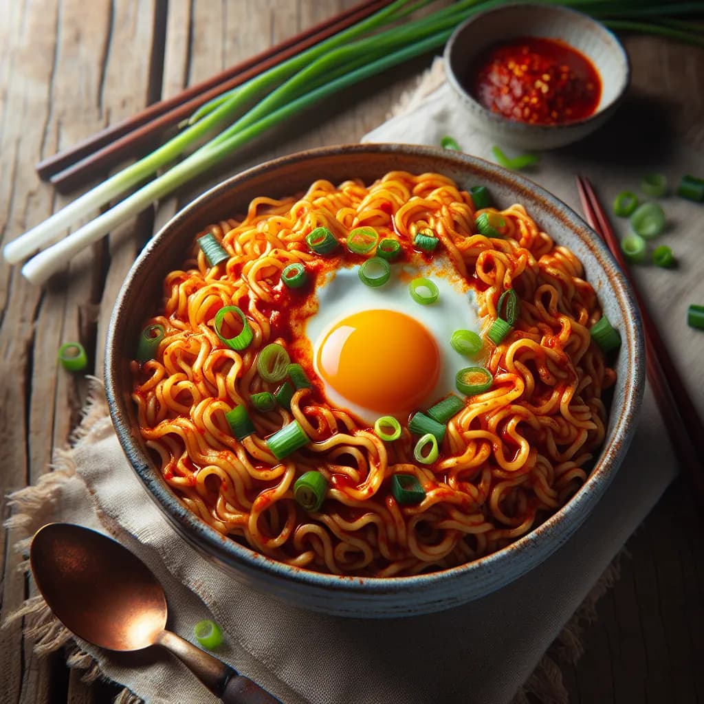 Spicy Egg Maggie