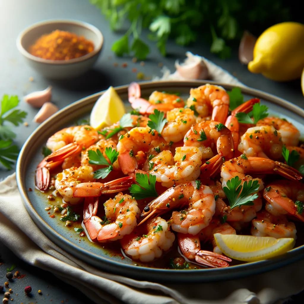 Spicy Garlic Shrimp