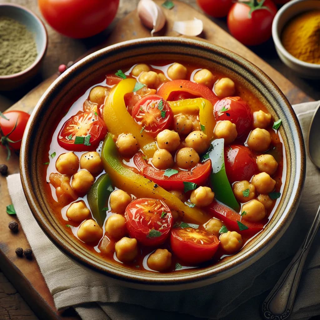 Spicy Greek Chickpea Stew