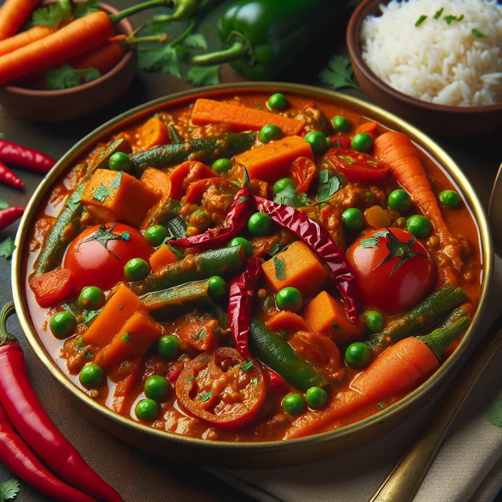 Spicy Holifif Vegetable Curry