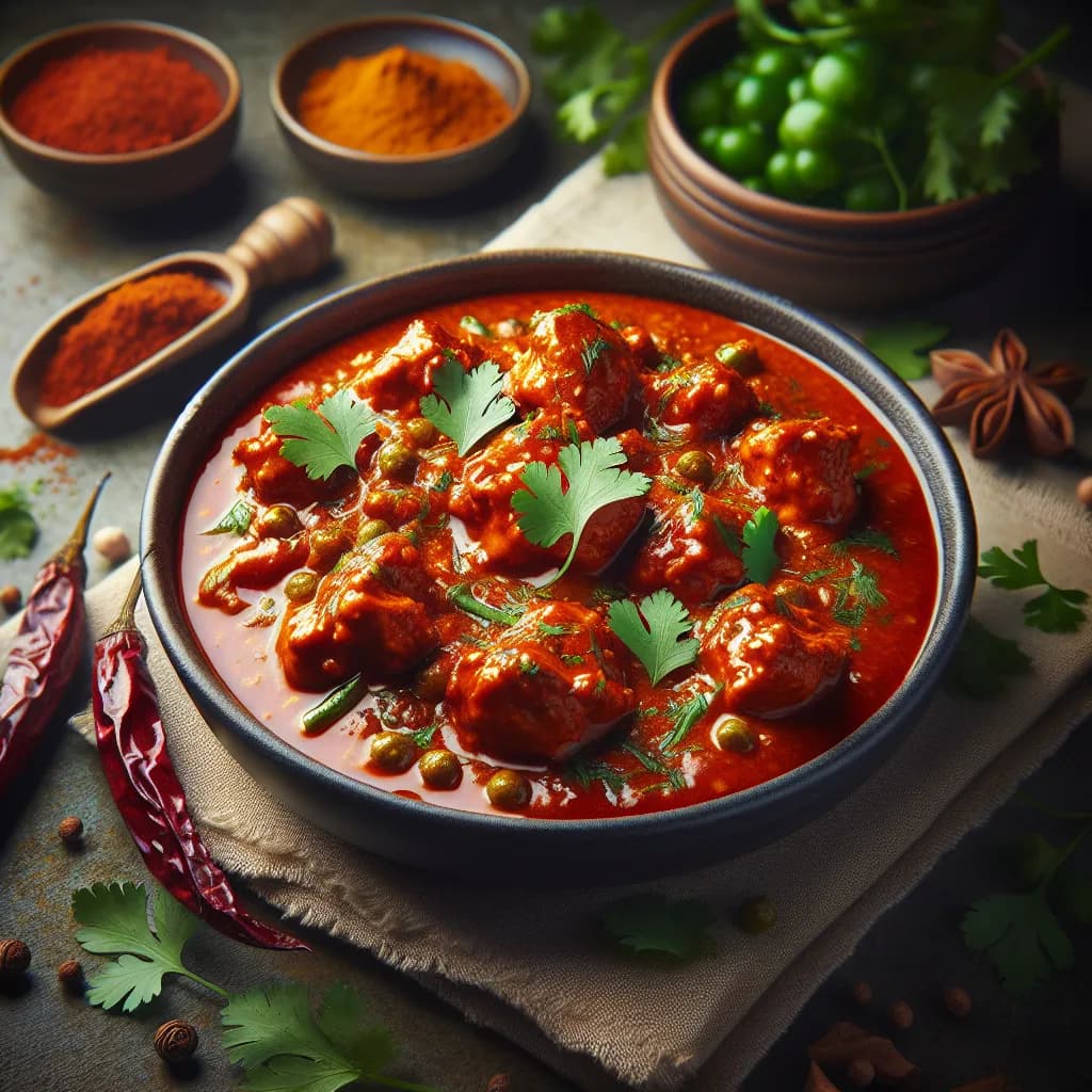 Spicy Indian Chicken Curry