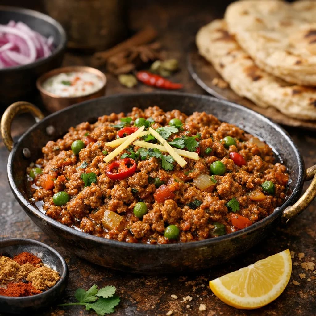 Spicy Indian Lamb Keema