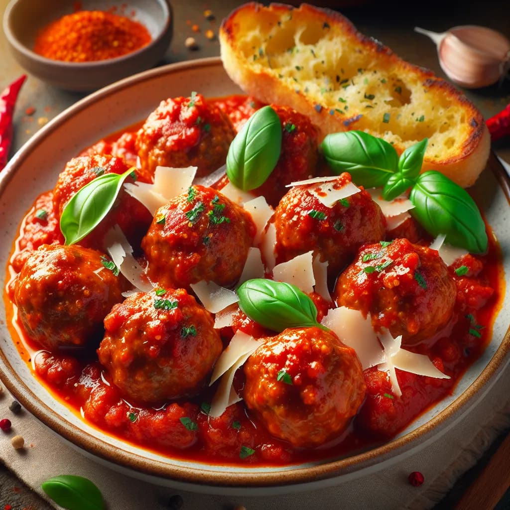 Spicy Italian Meatballs