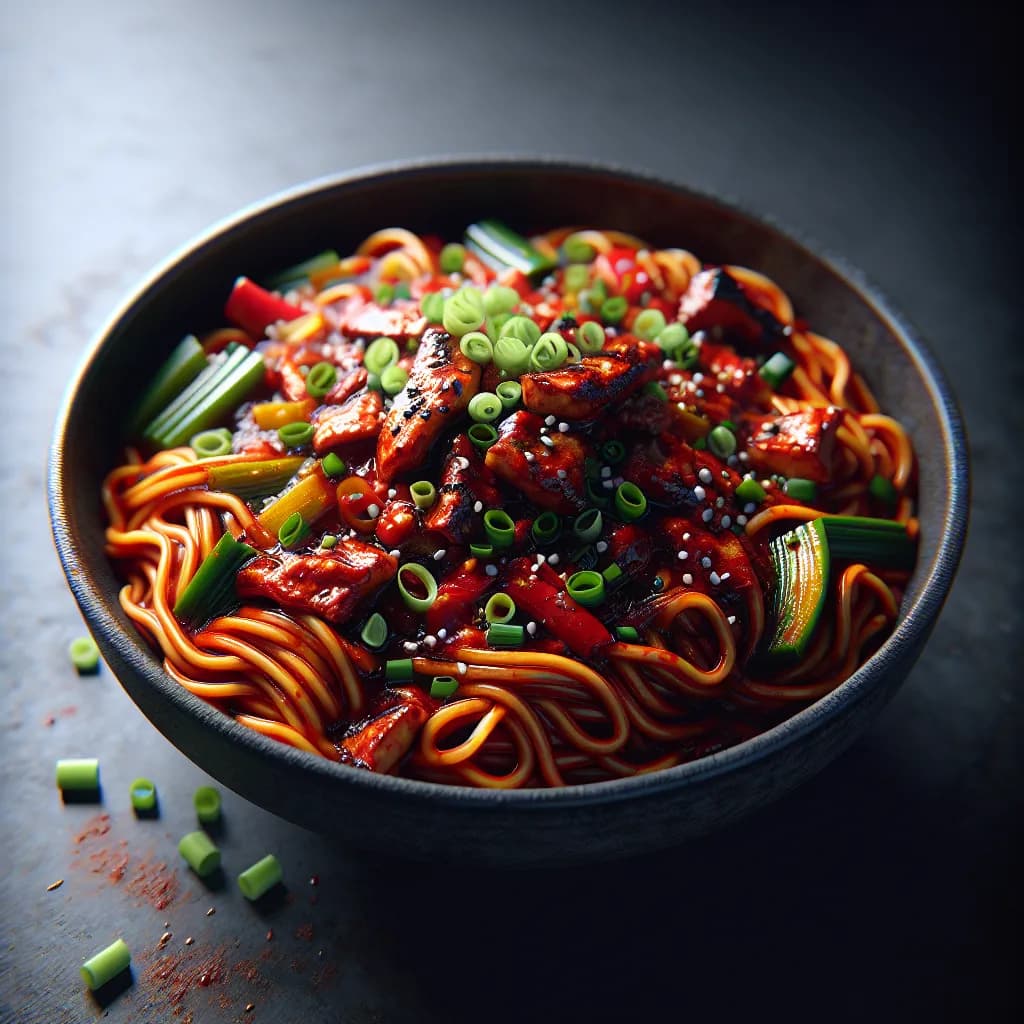 Spicy Jajangmyeon