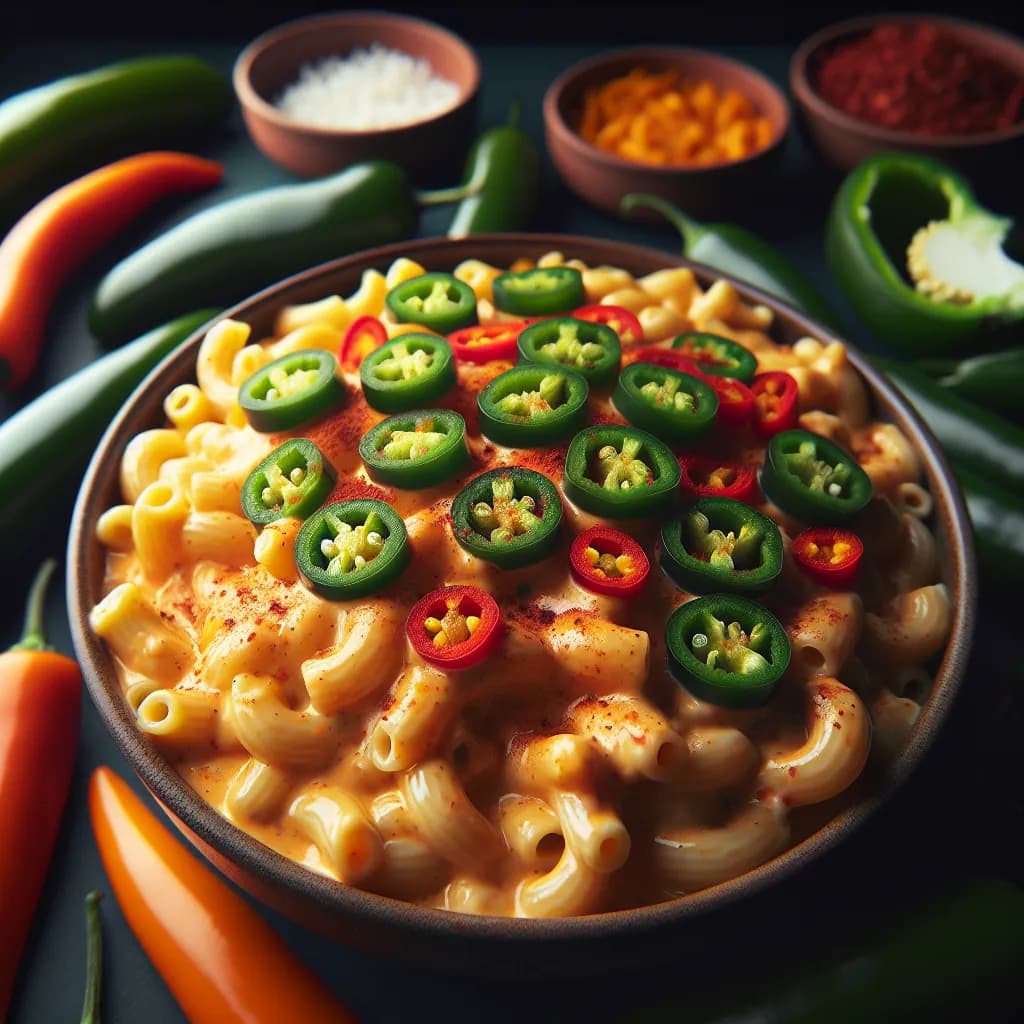 Spicy Jalapeño Mac n Cheese