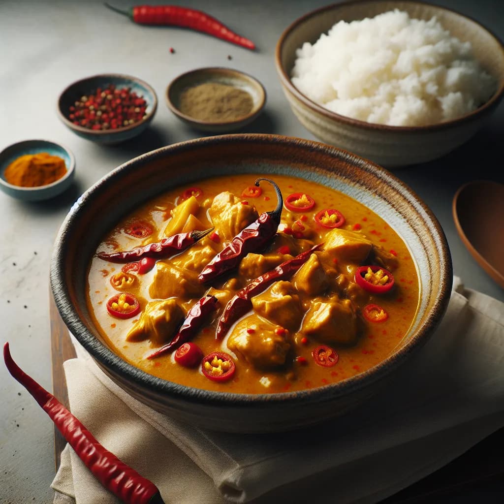 Spicy Japanese Chicken Curry