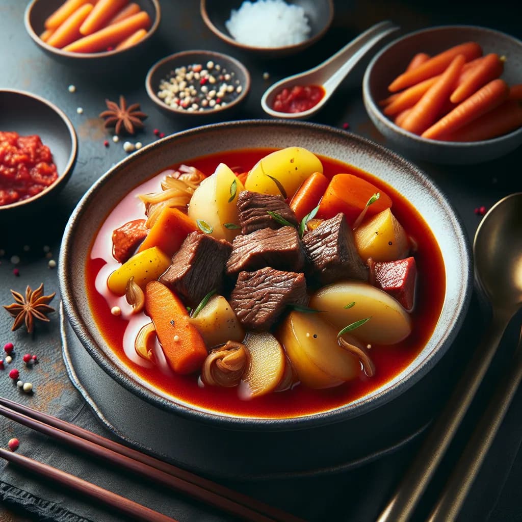 Spicy Korean Beef Stew