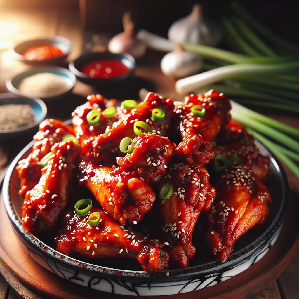 Spicy Korean Wings