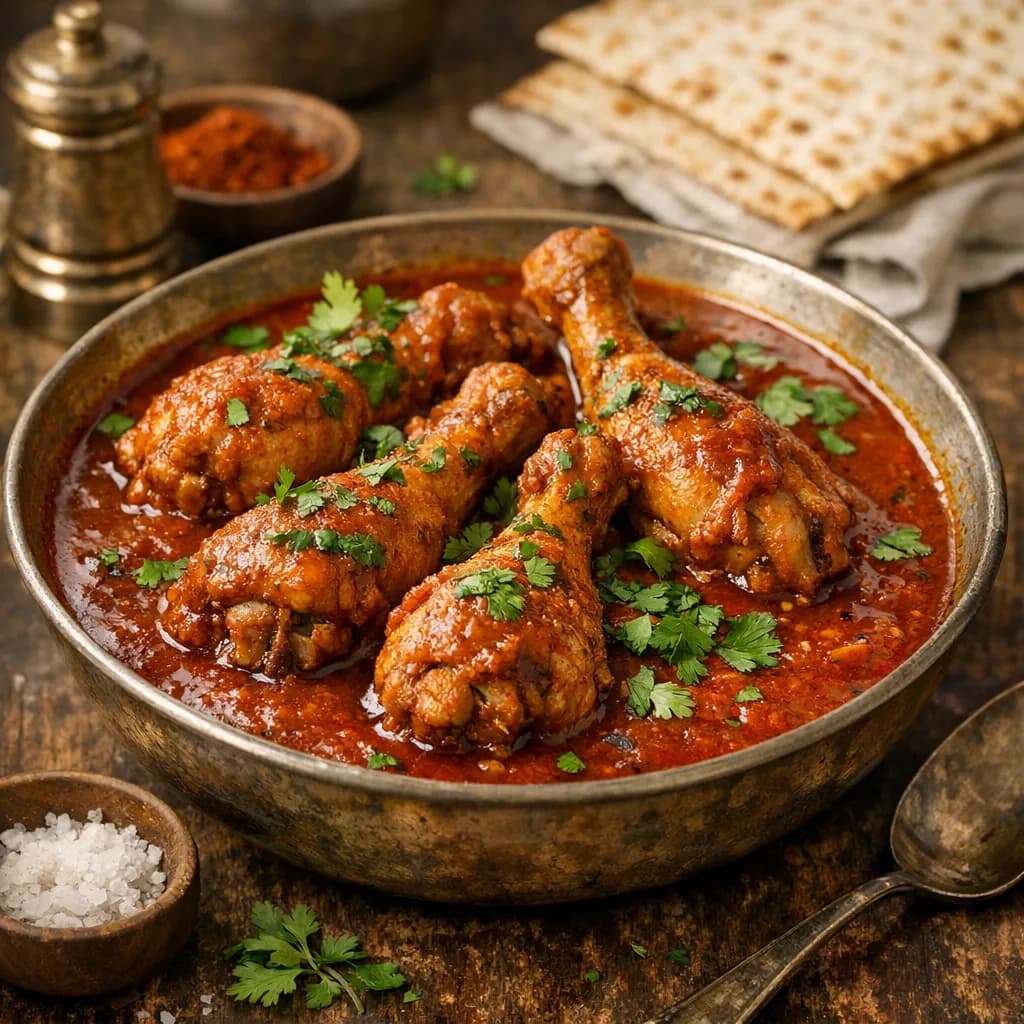 Spicy Kosher Drumstick Curry