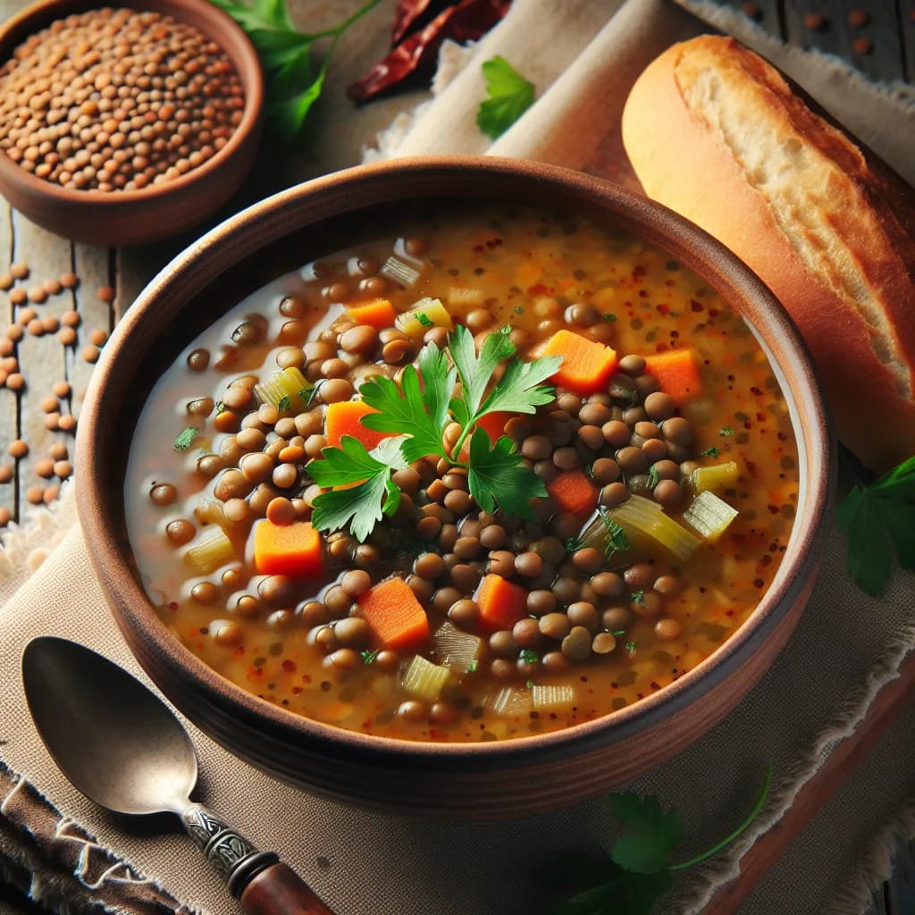 Spicy Lentil Soup