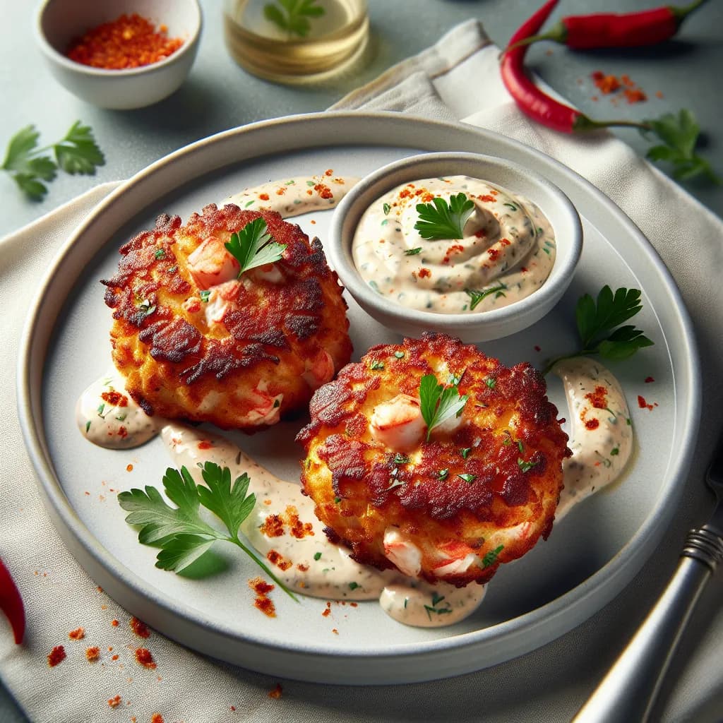 Spicy Lobster Cakes