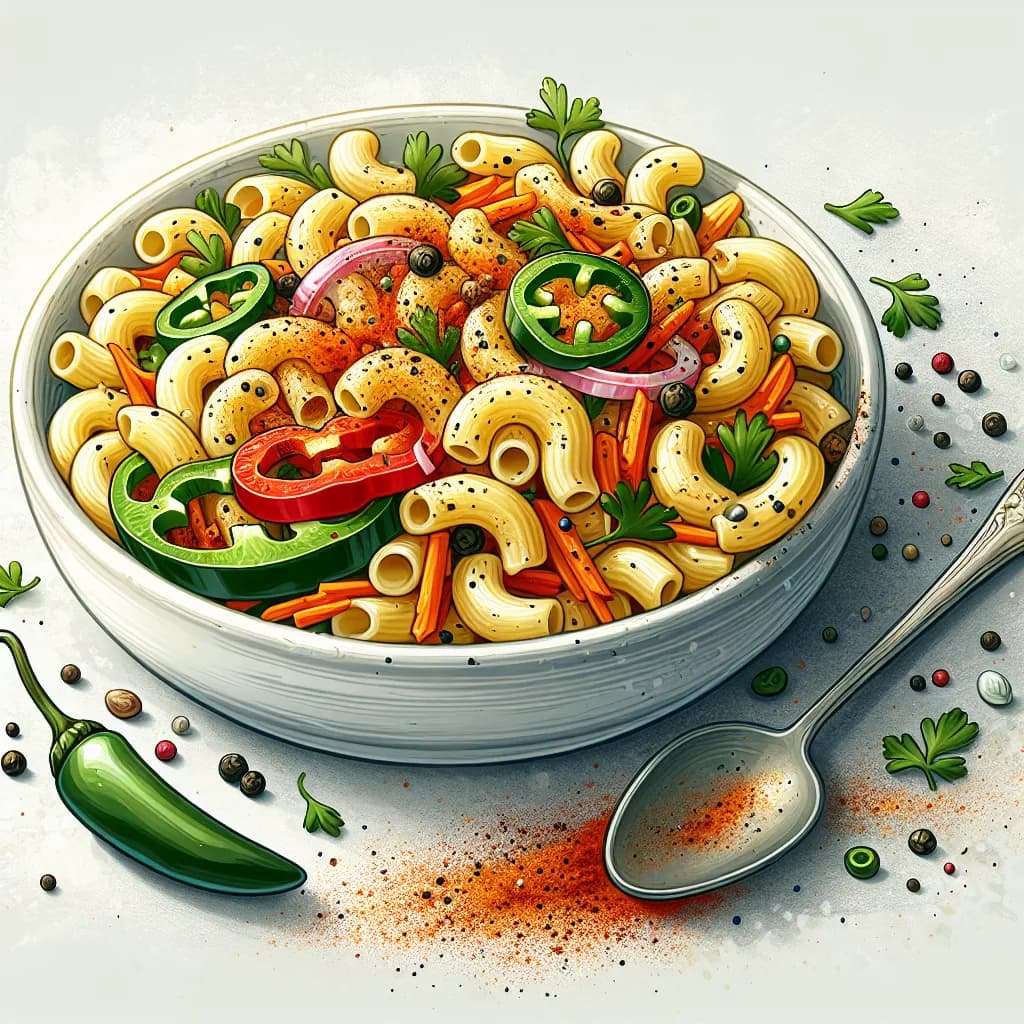 Spicy Macaroni Salad