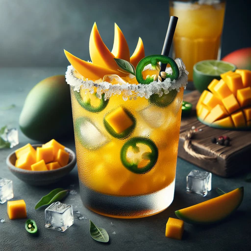 Spicy Mango Tequila Cooler