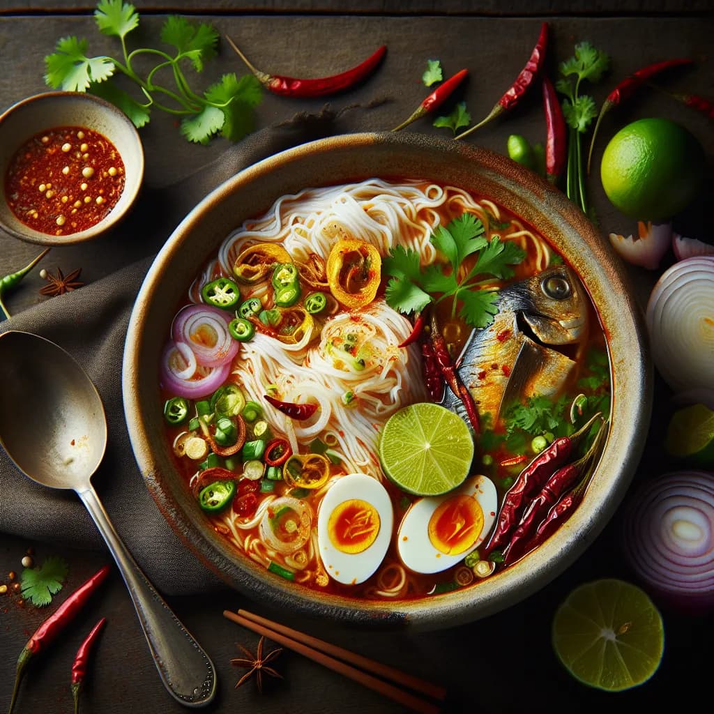 Spicy Mohyngia Soup