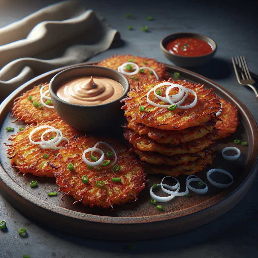 Spicy Onionlife Potato Pancakes