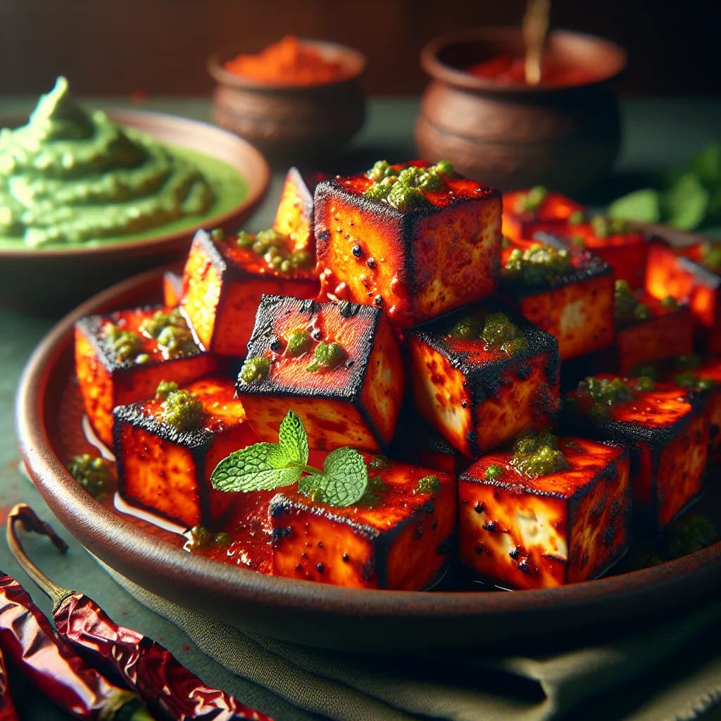 Spicy Paneer Tikka