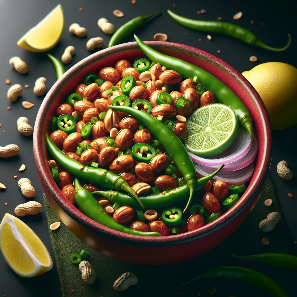Spicy Peanut Salad