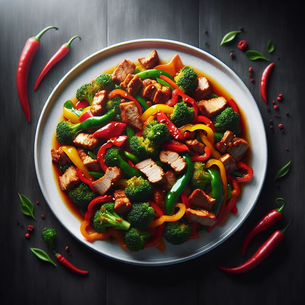Spicy Pork Stir-Fry