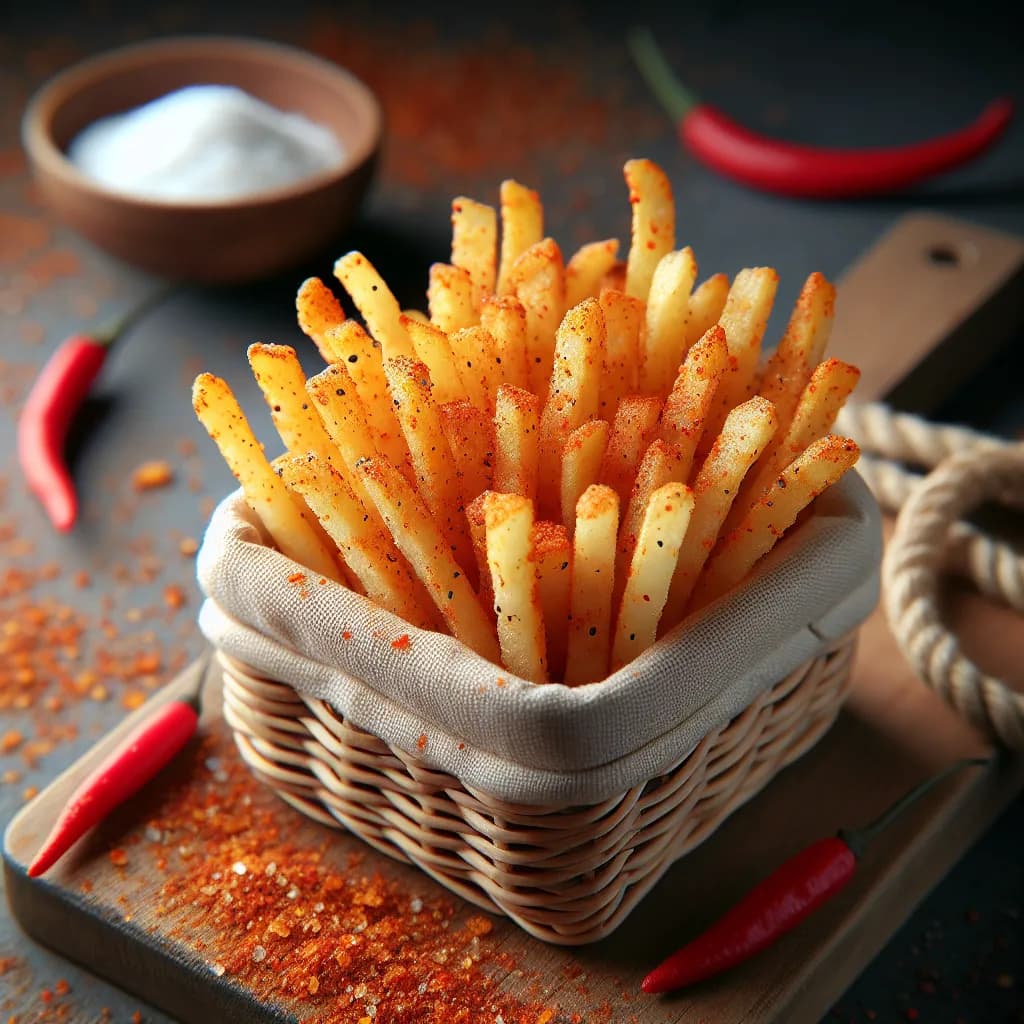 Spicy Potato Sticks