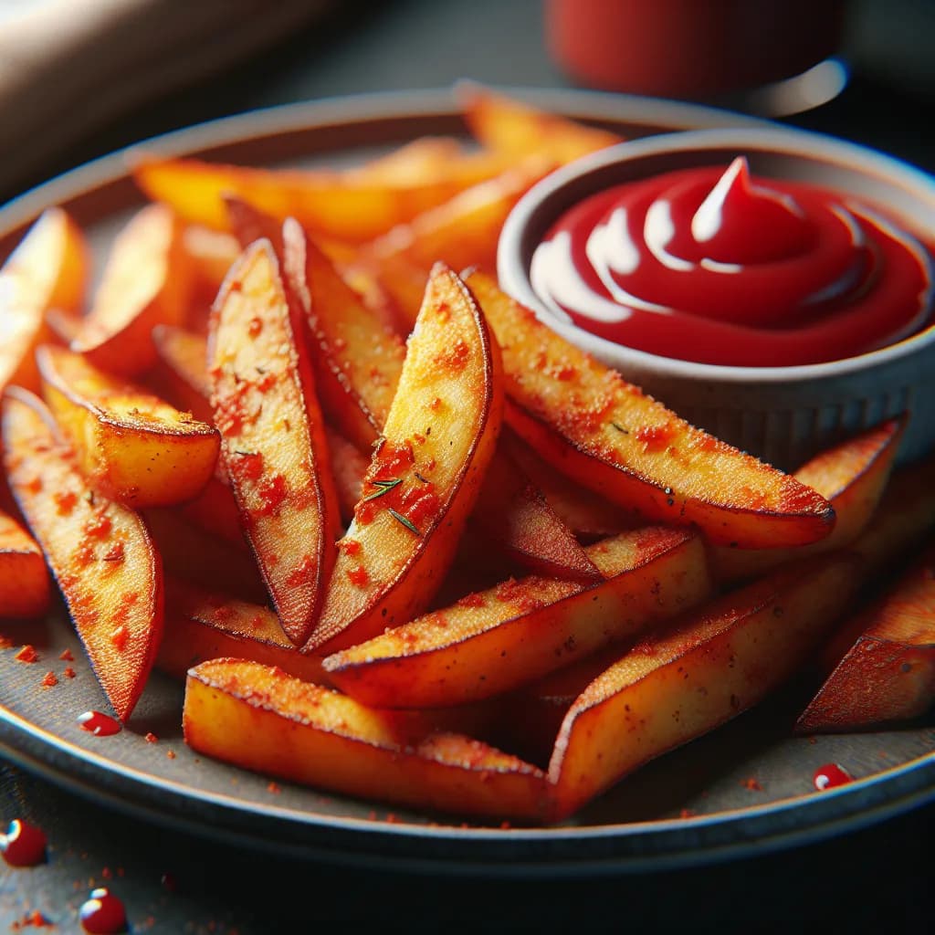 Spicy Potato Wedges