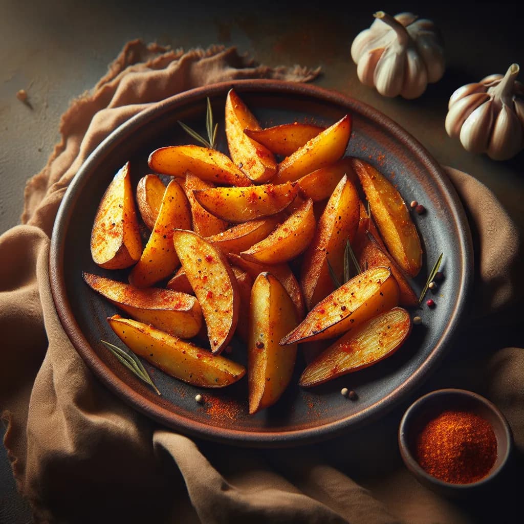 Spicy Potato Wedges